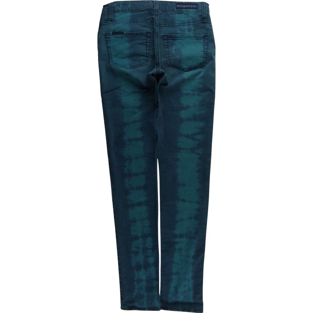SOLD Rock Republic Berlin Skinny 4 Womens Tie Dye C332P - Picture 2 of 7